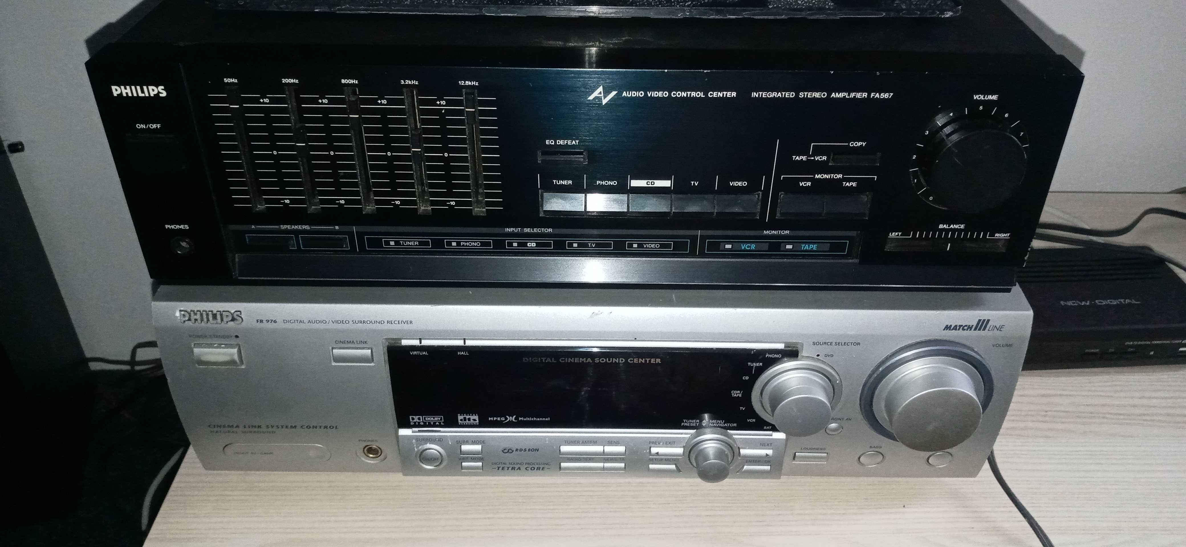 Sprzedam komplet 2x kolumny + wzmacniacz