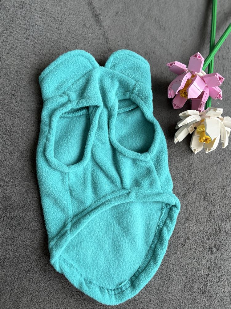 Bluza polarowa r S/M sweter dla psa kota nowa z funkcją uprzęży szelki