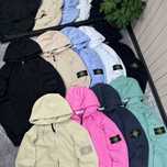 Зіп-худі Stone Island WHITE зип-худи білий Стон Айленд