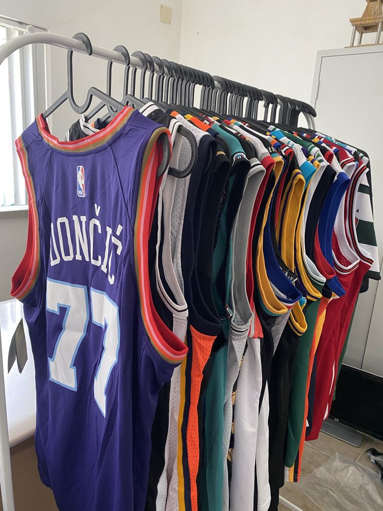 Coleção Camisolas NBA novas com etiqueta