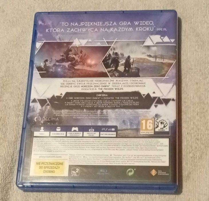 Gra PS4 Playstation Horizon Zero Dawn Complete Edition PL 16+
