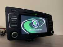 Radio Skoda Bolero - MP3 , dotykowy ekran , oryginał skoda