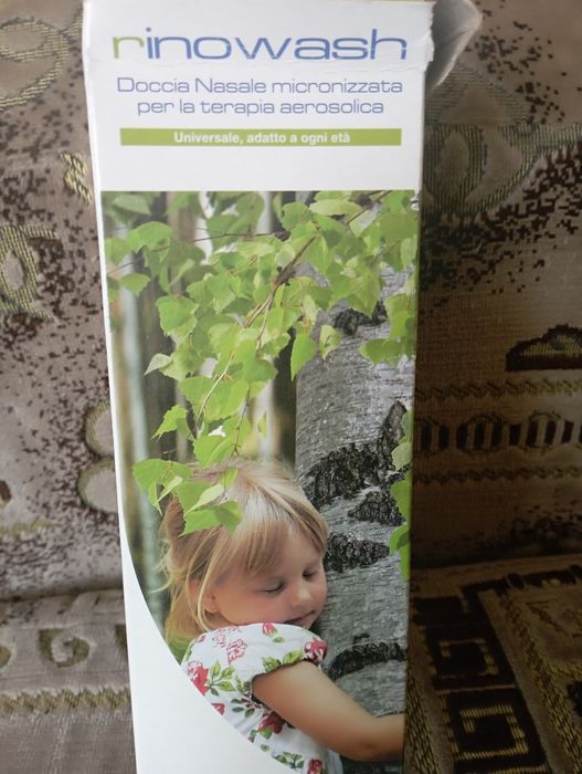 Ріновош, душ для носа, інгалятор