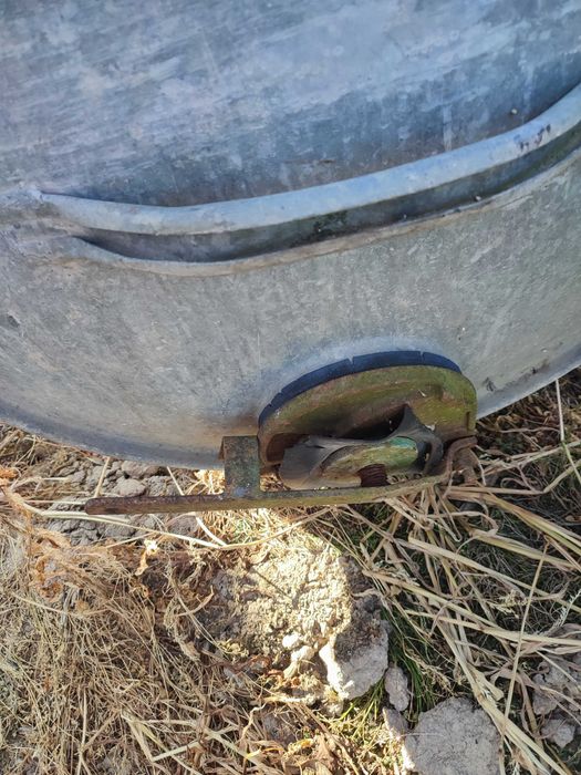 Mauzer Beczka Na Wodę Szambo Ścieki Deszczówkę Paliwo 600L Ocynk