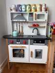 Cozinha de brincar personalizada e com eletrodomésticos e acessórios