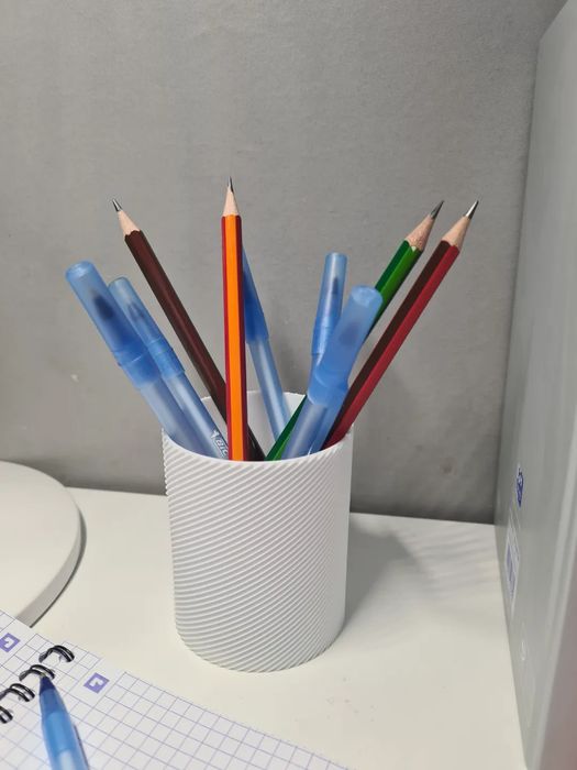 Organizador de Secretária Elegante para Canetas e Lápis