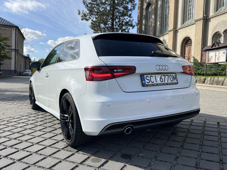 Audi A3 8v S-Line 2014  1.6 Tdi Bardzo dobre wyposażenie