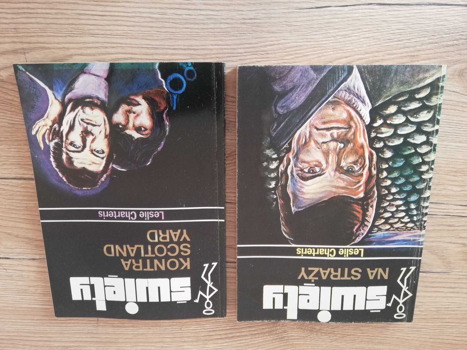 Leslie Charteris "Święty" 2 sztuki