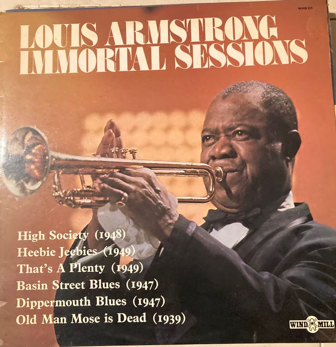 Louis Armstrong - IMMORTAL SESSIONS - Vinil