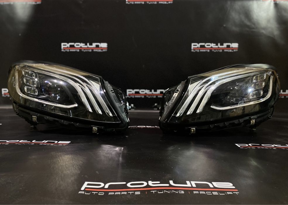 Фара левая правая рестайлинг Mercedes Benz W222 S Class Фары оптика