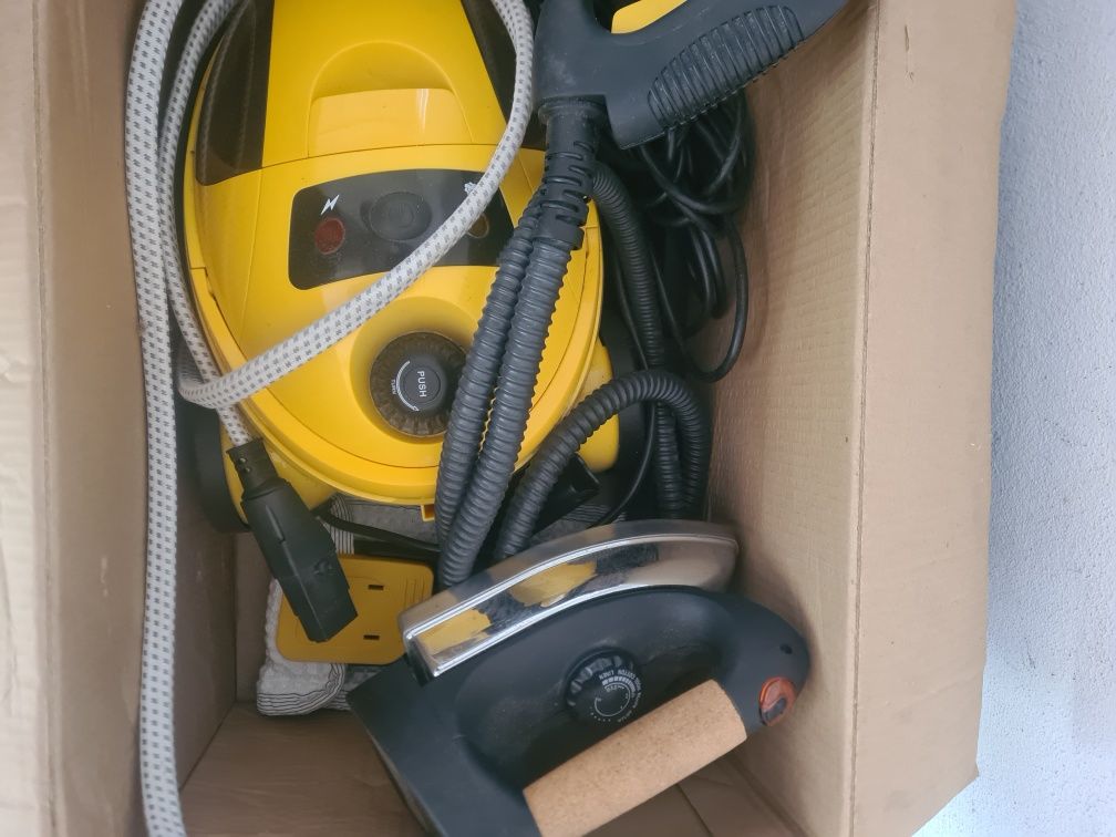 Steam cleaner com ferro de caldeira