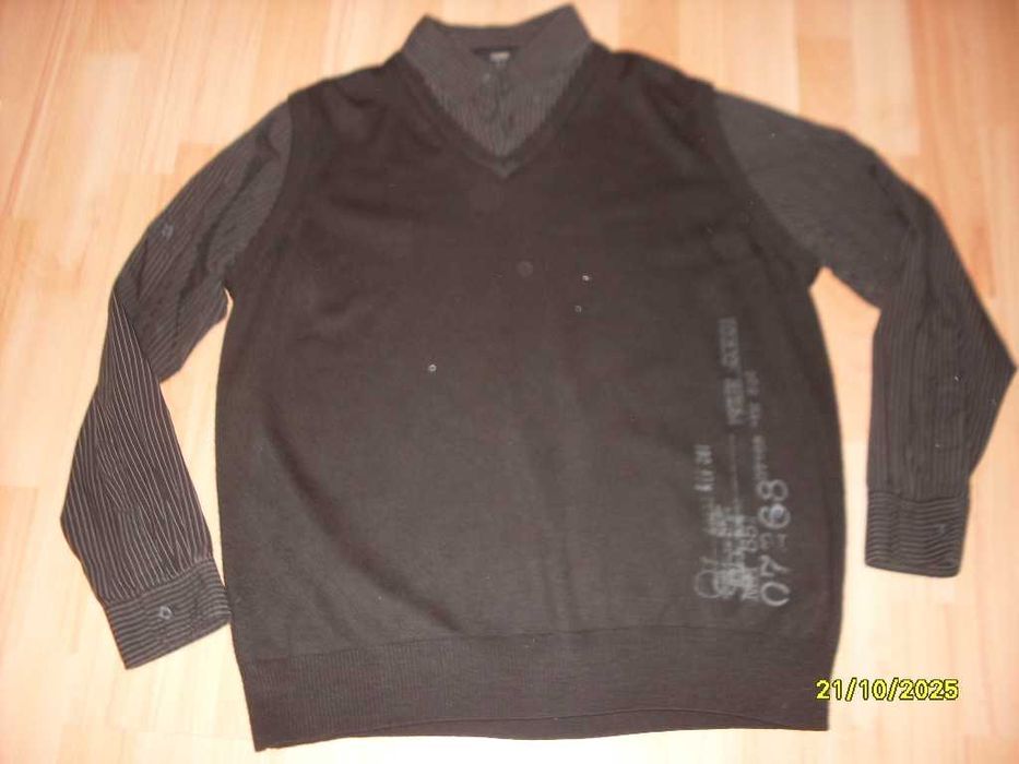 koszula z kamizelką George XL , kamizelko koszula , sweter , kamizelka