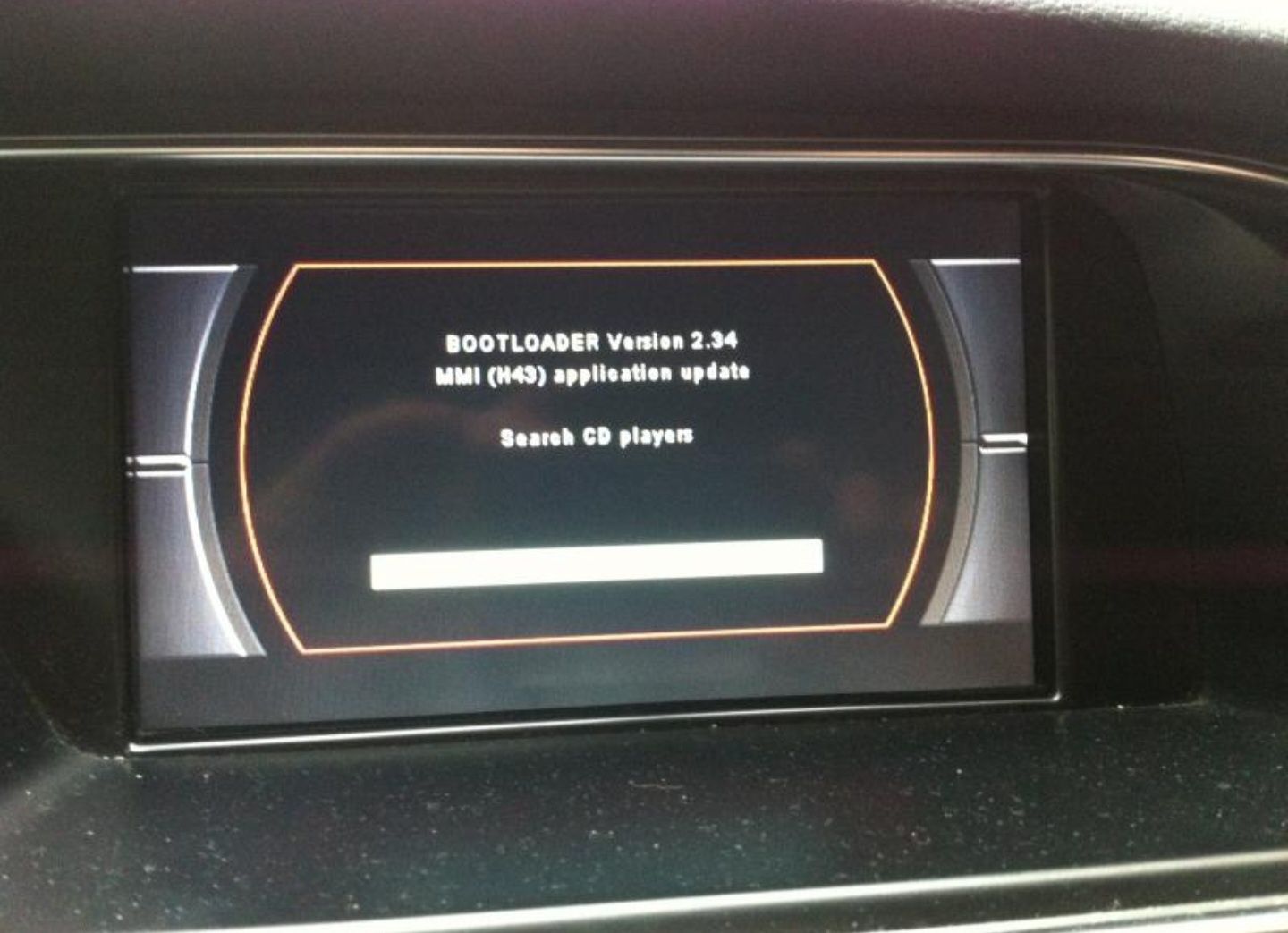 Start Bootloader naprawa softu MMi 2G
