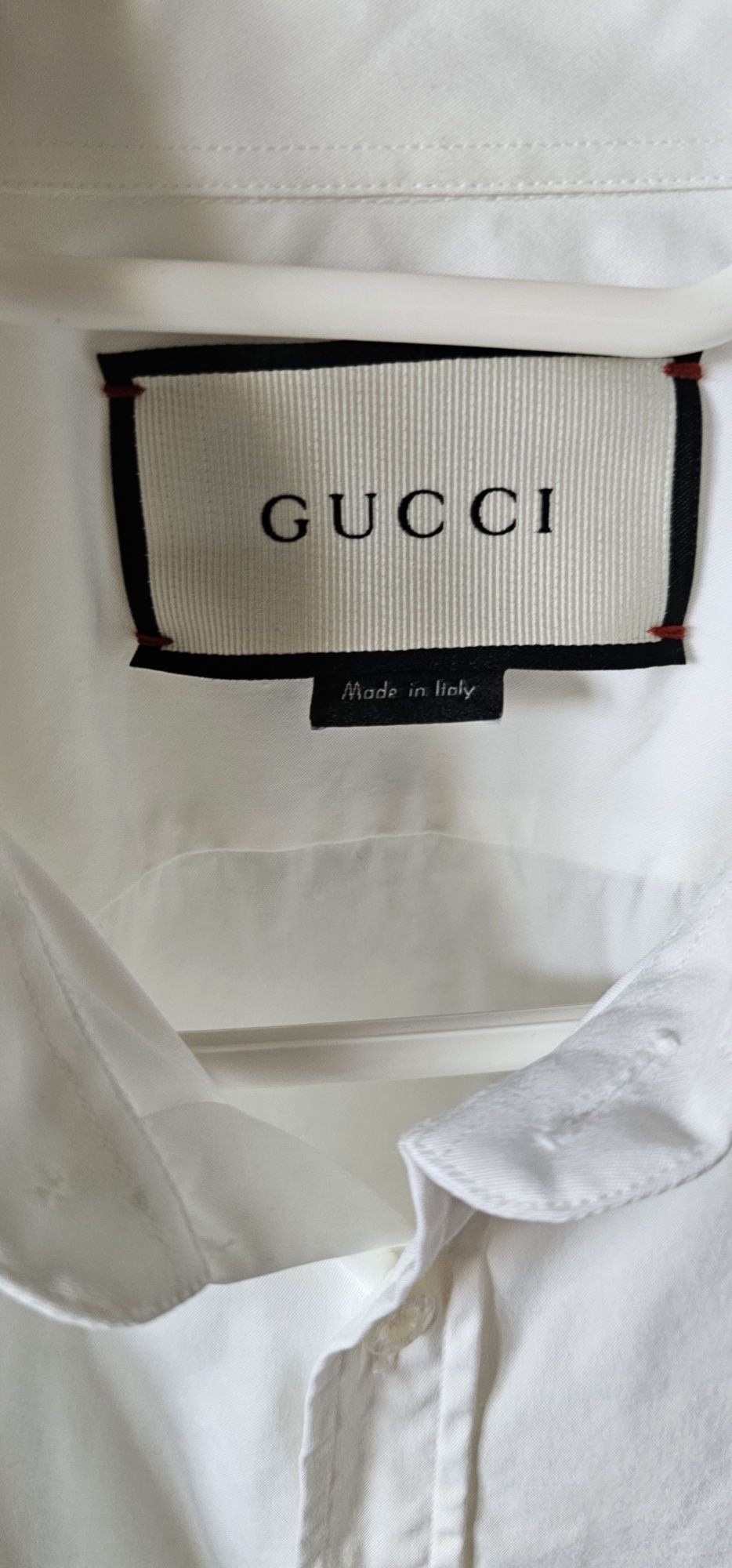 Biała koszula Gucci