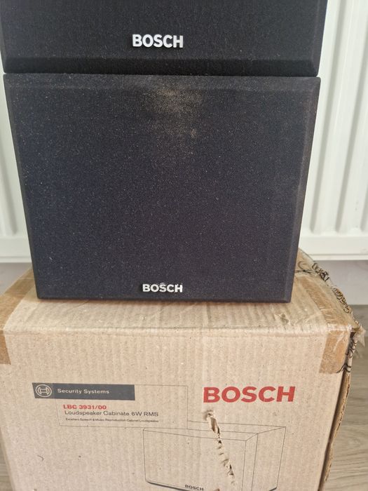 Głośniki Bosch LBC 3931 moc 6W wymiary 12x16x20 cm, zestaw 2 szt