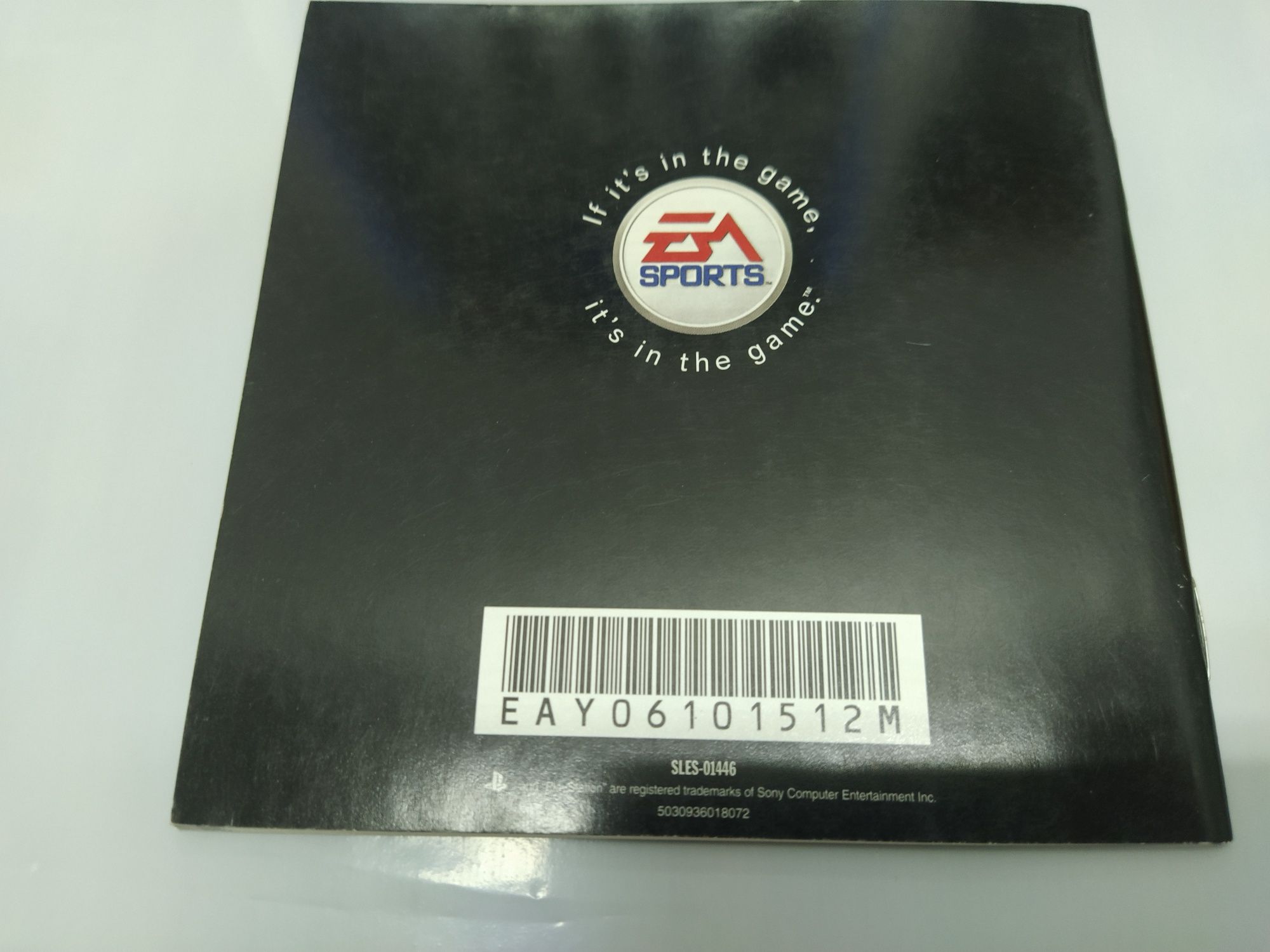 Ps1 psx one PlayStation INSTRUKCJA NBA 99 angielska