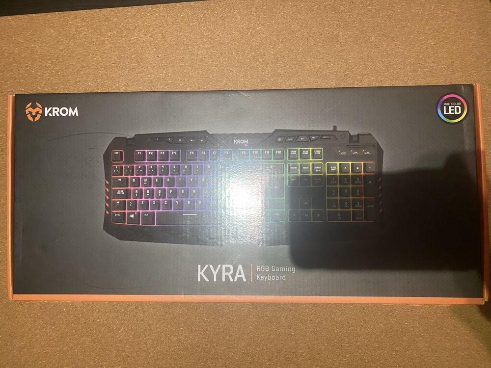 Teclado Gaming KROM Kyra RGB [PROMOÇÃO NATAL]