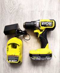 Безщітковий шуруповерт Ryobi 18V + АКБ2А + зарядка ONE+ (НОВЕ)