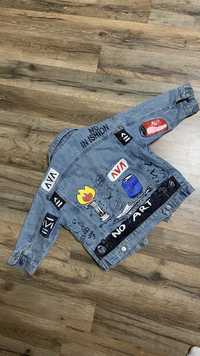 Джинсовка, джинсова куртка, джинсовка на хлопчика, джинсовка 104-110