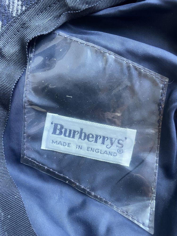 Kaszkiet Burberry/Burberrys M 100% wełna