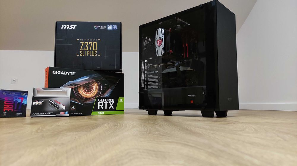Computador gaming i7 8700k + RTX 3070 + 16 GB Ram Gskill