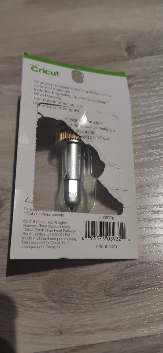 CRICUT Engraving Tip końcówka do grawerowania obudowa QuickSwap grawer
