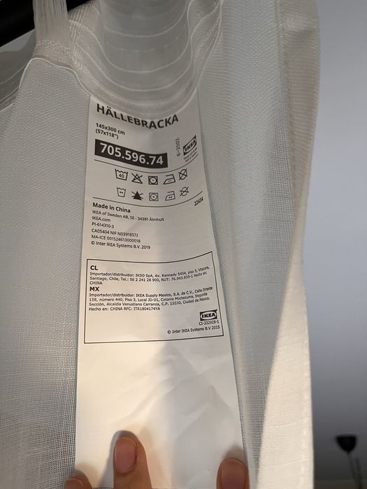 Varão leroy merlin e cortina ikea