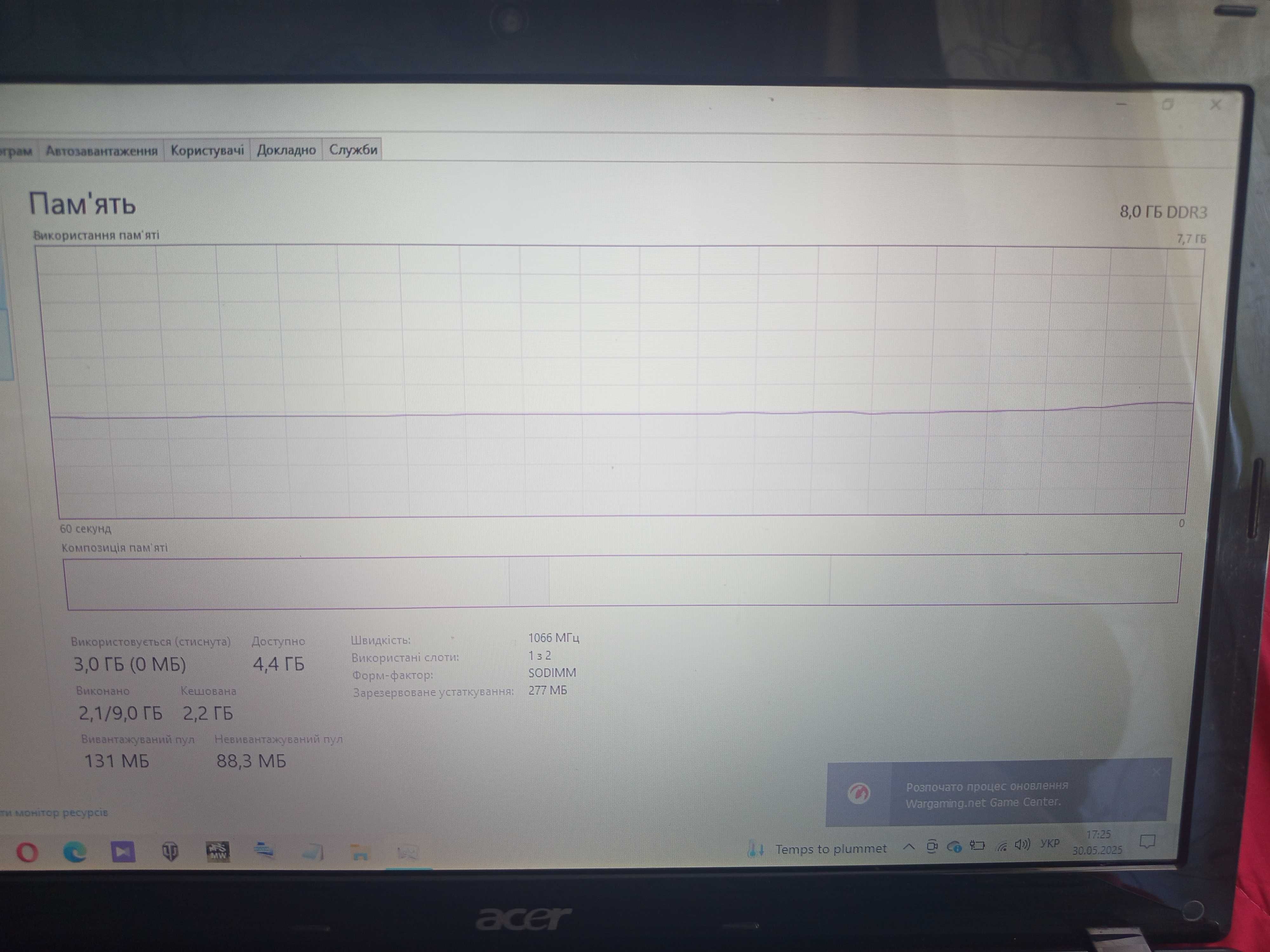 ACER 5250  15/6,8,320