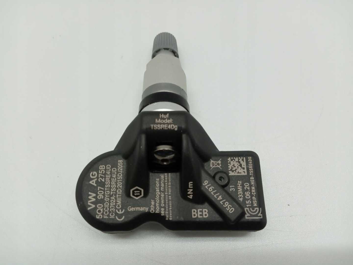 4x czujniki ciśnienia TPMS VW PASSAT PORSCHE MACAN A6 5Q090.7275B