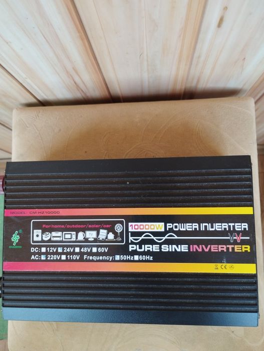 Інвертор перетворювач напруги 24/220в 10000вт
