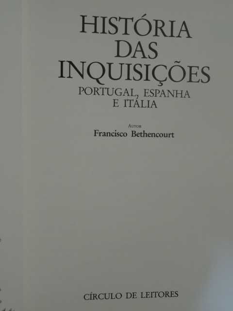 História das Inquisições de Francisco Bethencourt