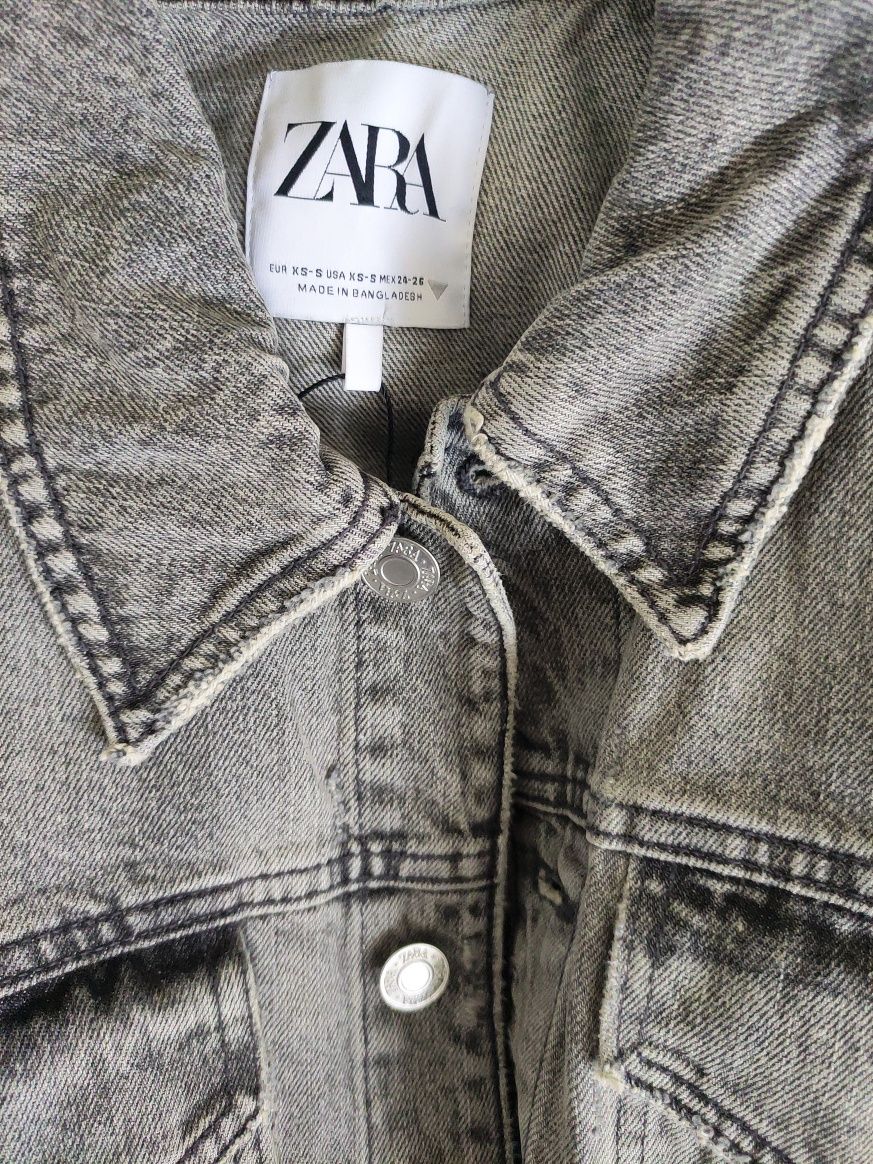 Джинсова куртка Zara джинсовка