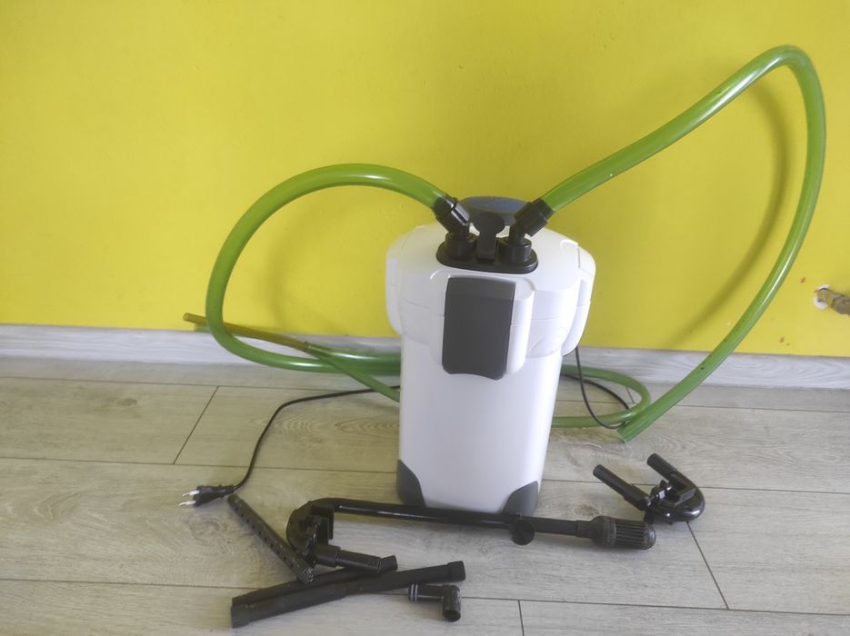 Akwarium 200l z led oraz szafką plus dodatki