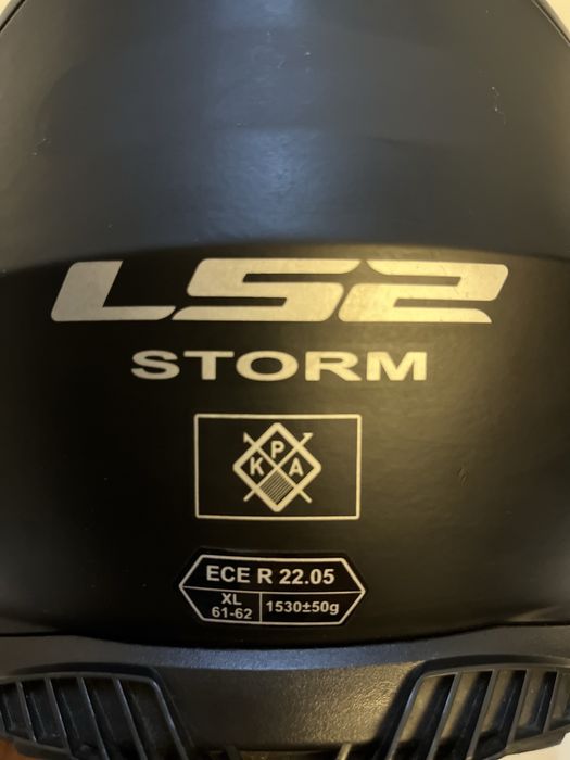 Capacete de Mota ls2 storm tamanho xl