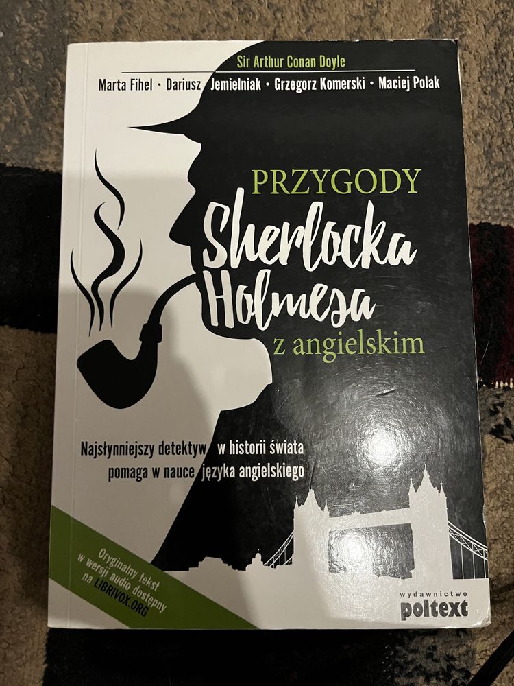 Książka do nauki angielskiego Przygody Sherlocka Holmesa