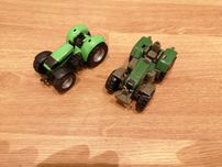Traktor Siku 2 sztuki model zabawka jak matchbox hotwheels