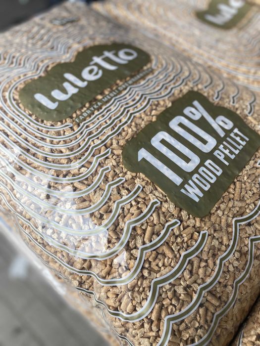 PELLET Luletto najwyższa jakość 100% sosna Najlepszy z najlepszych