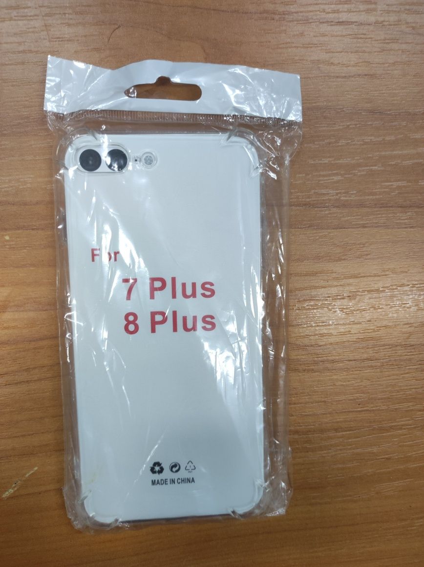 Etui gumowe przezroczyste do IPhone 7 plus oraz 8 plus