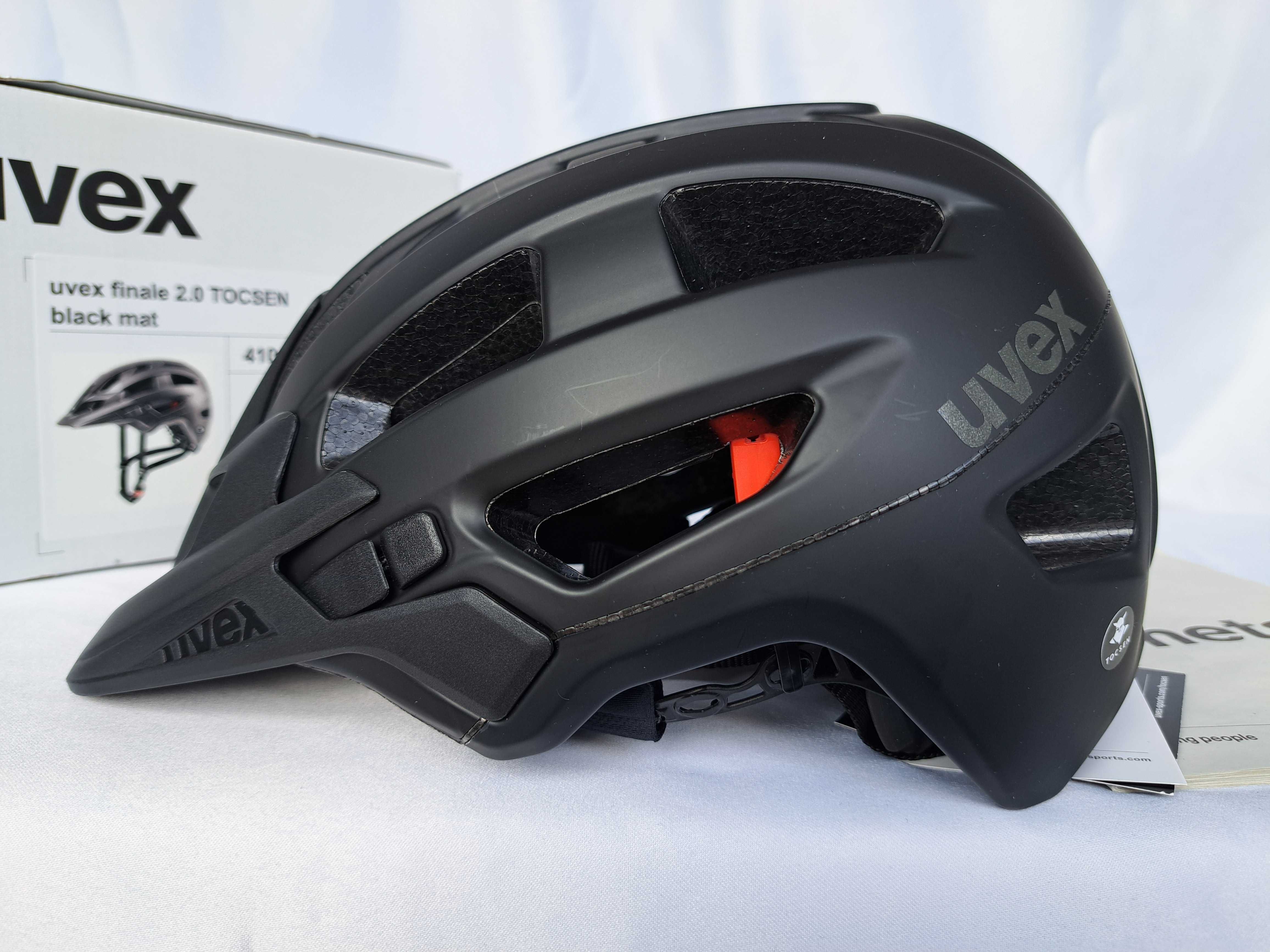 Kask rowerowy Uvex Finale 2.0 Tocsen Black Mat M 52-57cm