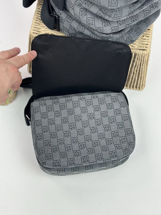 Сумка  Jordan Monogram Messenger Bag Grey unisex оригінал MA0760-G9Q