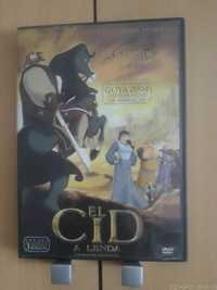 Dvd EL CID -A LENDA Filme de Animação DOBRADO PORTUGUÊS Filme espanhol