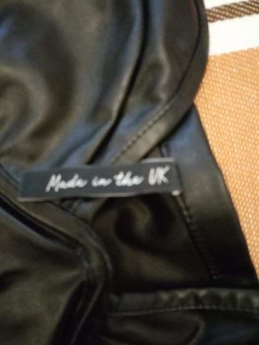 PROMOCJA! Komplet z eko skóry- bielizna osobista.