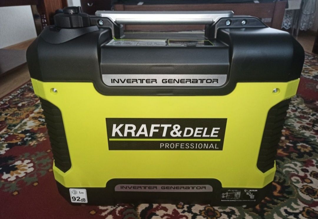 Інверторний бензиновий генератор Kraft&Dele KD133 1,9 кВт