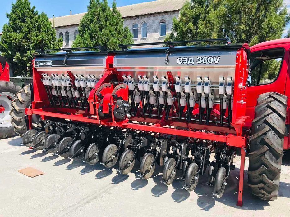 Сеялка. варіаторна сівалка СЗ 3,6 Деметра. Бак з нержавіючої сталі