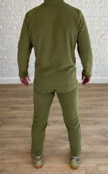 Тактический комплект с флисовым термобельем ЗСК Вафелька