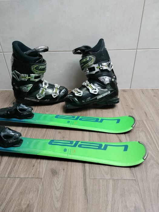 Narty Elana 130 cm + Buty 25 cm wkładka