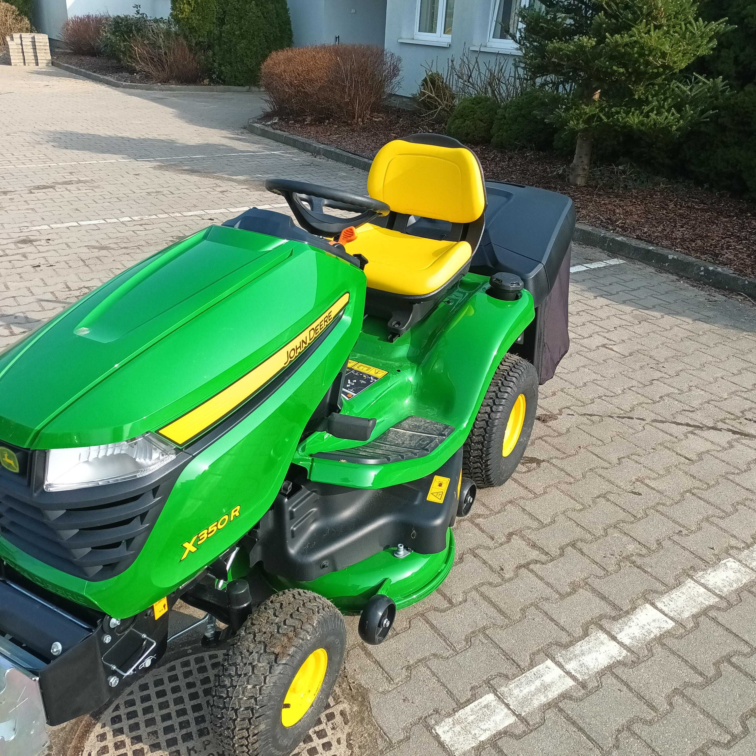 Kosiarka X350R John Deere raty 10x0% odroczone na 6 miesięcy