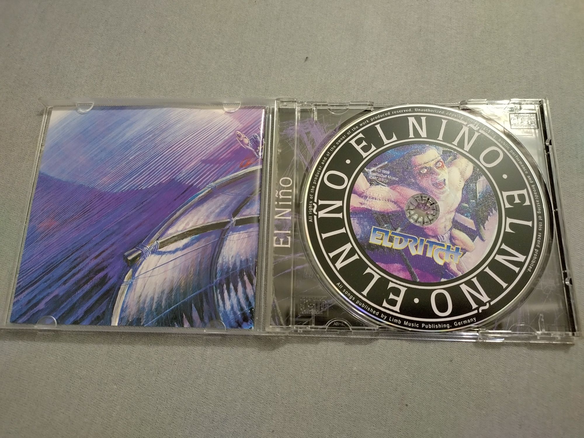 Eldritch ~ El Nino ~ 1 wydanie 1998 O-card ~ stan BDB-