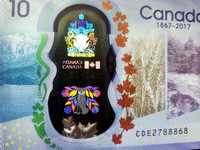 ZESTAW Banknotów Okolicznościowych Kanada 10 Dolarów UNC