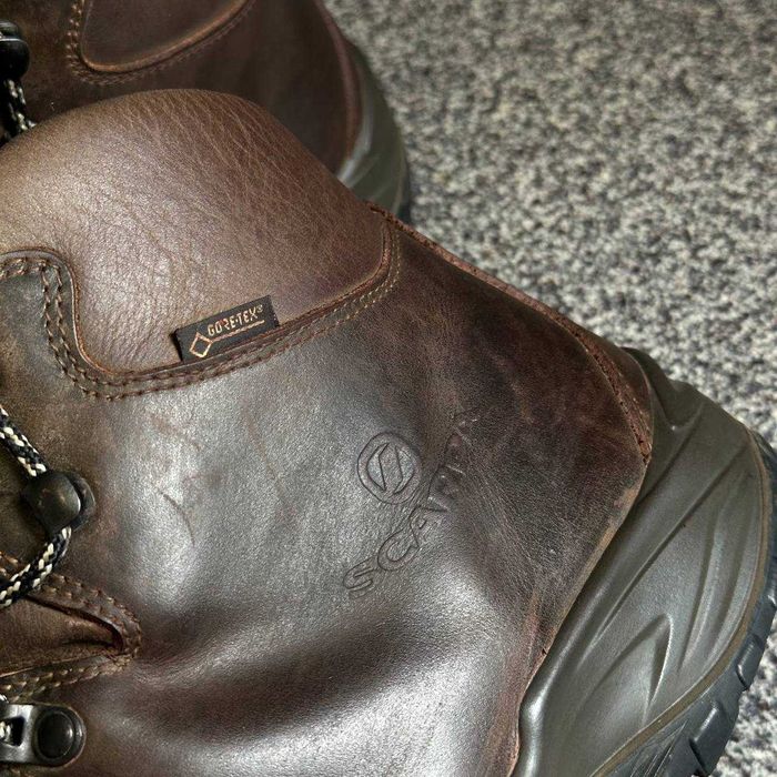 Ботинки непромокаемые коричневые Scarpa Terra Gore Tex GTX 45